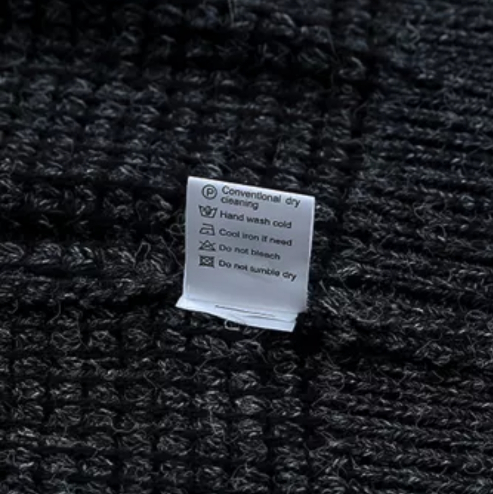 1 XL left 😊New Black Plaid Knitted Long Open Front Cardigan💔clearance price - Picture 9 of 16